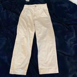 Everlane The Straight Leg Crop - Sandstone